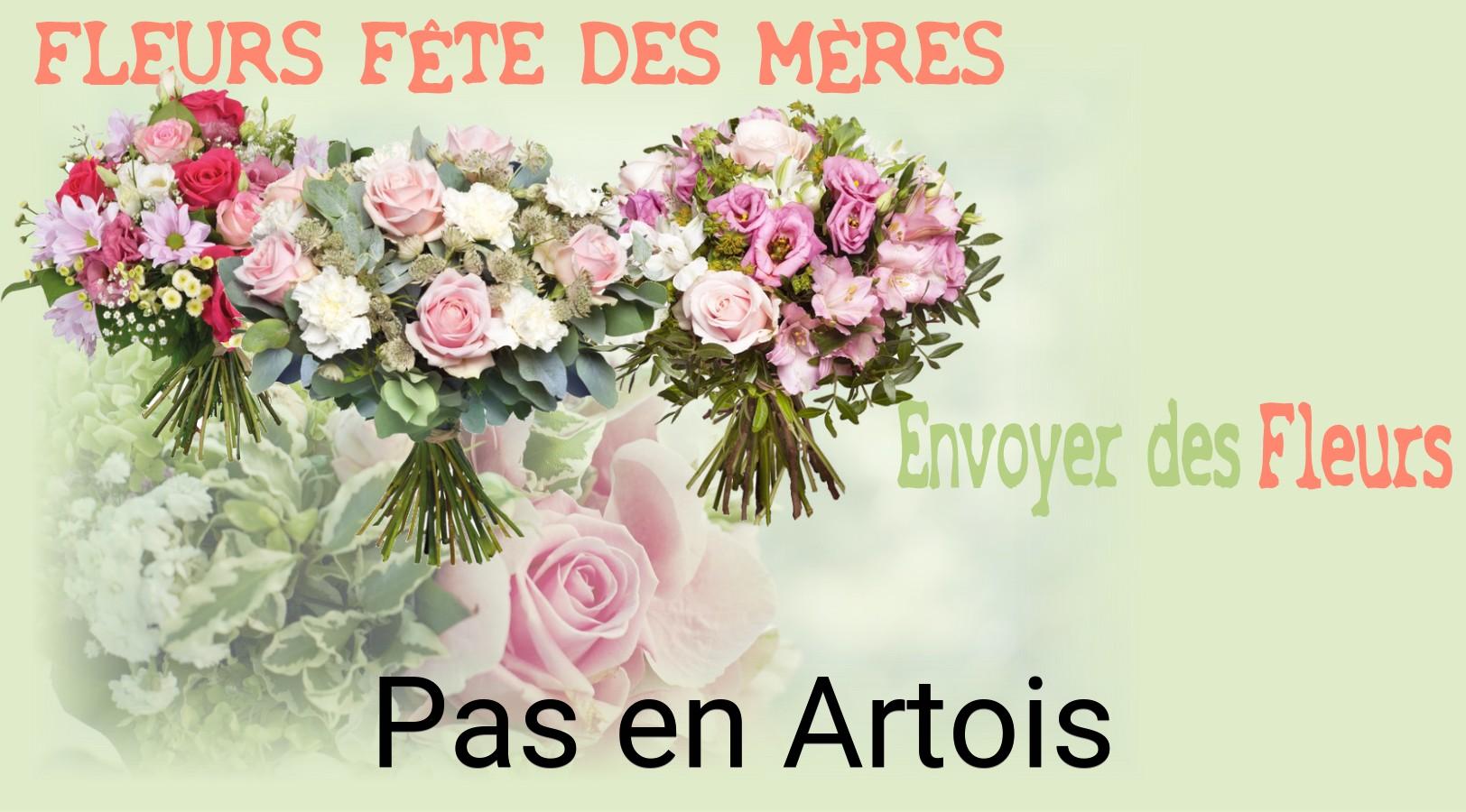 Bouquet de Fête des Mères livré à Pas-en-Artois